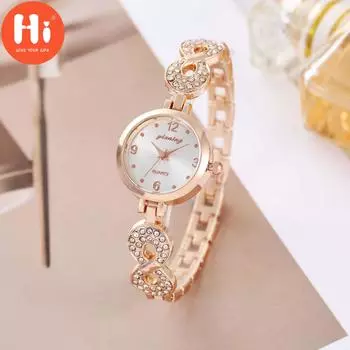 Привет модные часы Роскошные женские кварцевые часы Водонепроницаемые женские часы Женские наручные часы