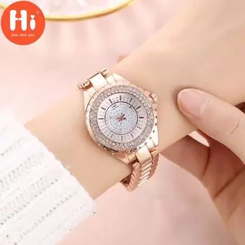 Привет модные часы Роскошные женские кварцевые часы Водонепроницаемые женские часы Женские наручные часы