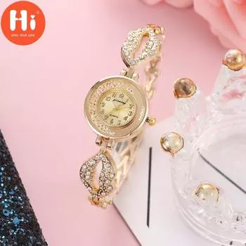 Привет модные часы Роскошные женские кварцевые часы Водонепроницаемые женские часы Женские наручные часы