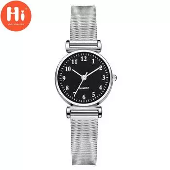 Привет модные часы Роскошные женские кварцевые часы Водонепроницаемые женские часы Женские наручные часы