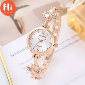 Привет модные часы Роскошные женские кварцевые часы Водонепроницаемые женские часы Женские наручные часы