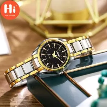 Привет модные часы Роскошные женские кварцевые часы Водонепроницаемые женские часы Женские наручные часы