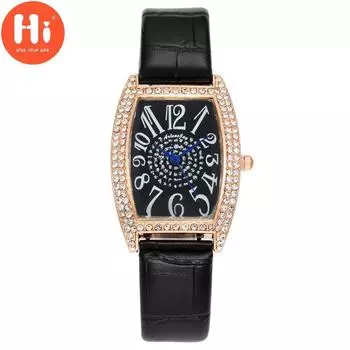 Привет модные часы Роскошные женские кварцевые часы Водонепроницаемые женские часы Женские наручные часы