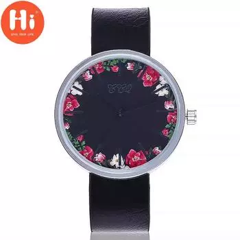 Привет модные часы Роскошные женские кварцевые часы Водонепроницаемые женские часы Женские наручные часы