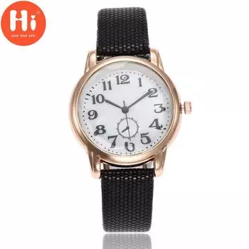 Привет модные часы Роскошные женские кварцевые часы Водонепроницаемые женские часы Женские наручные часы