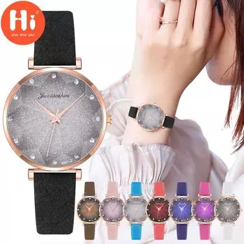 Привет модные часы Роскошные женские кварцевые часы Водонепроницаемые женские часы Женские наручные часы