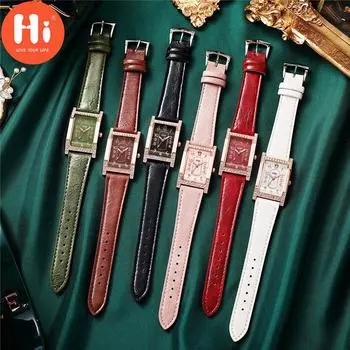 Привет модные часы Роскошные женские кварцевые часы Водонепроницаемые женские часы Женские наручные часы