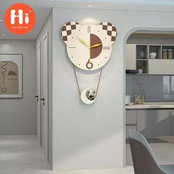 Привет модные украшения дома настенные часы часы для гостиной творческая личность художественные украшения JT2216432x46CM