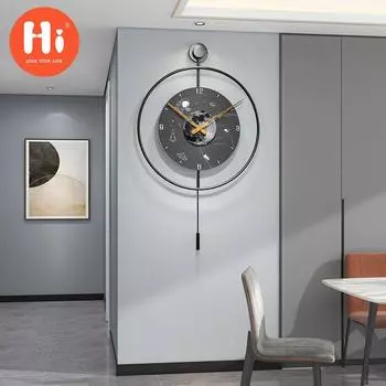 Привет модные украшения дома настенные часы часы для гостиной творческая личность художественные украшения WM63350X60CM