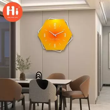 Привет модные украшения дома настенные часы часы для гостиной творческая личность художественные украшения JT2213535X33CM