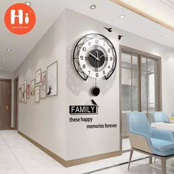 Привет модные украшения дома настенные часы часы для гостиной творческая личность художественные украшения