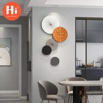 Привет модные украшения дома настенные часы часы для гостиной творческая личность художественные украшения JT222 S42X80CM