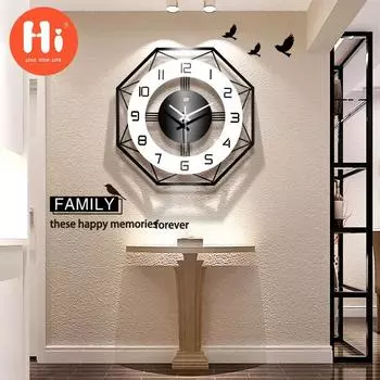 Привет модные украшения дома настенные часы часы для гостиной творческая личность художественные украшения
