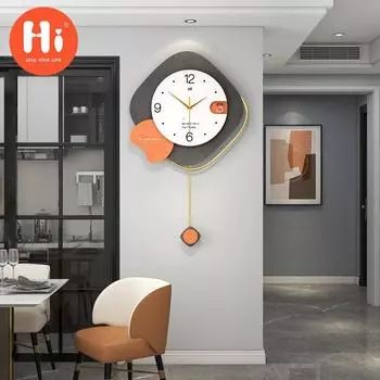 Привет модные украшения дома настенные часы часы для гостиной творческая личность художественные украшения JT2227240x67CM