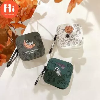 Привет, новый чехол для Xiaomi Air 2SE, мягкий чехол с астронавтом, наклейками с космическими кристаллами, беспроводной чехол для наушников для Xiaomi Air 2 SE, чехол