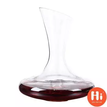 Привет Стеклянный графин для вина Конический носик Аэратор для вина Контейнер Бутылка вина