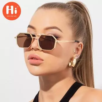 Привет, женские и мужские винтажные летние черные солнцезащитные очки, модные уличные солнцезащитные очки для вождения