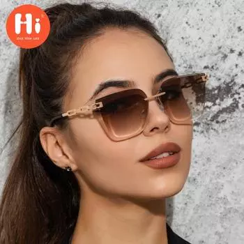 Привет, женские и мужские винтажные летние черные солнцезащитные очки, модные уличные солнцезащитные очки для вождения