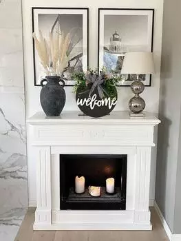 Приветственные венки в деревенском стиле, приветственный знак для входной двери, декор входной двери для крыльца фермерского дома, круглый деревянный подвесной знак для домашнего наружного и внутреннего декора