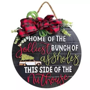 Приветственный знак, галстук-бабочка, английские буквы, автомобильный узор, украшение, изысканный венок, уличная деревянная дверная вывеска A