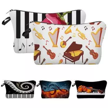 Привлекательная косметичка квадратная портативная большая емкость 1