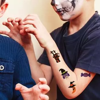 Привлекательная поддельная татуировка на теле, приятная для кожи, портативная, отличное качество изготовления 3