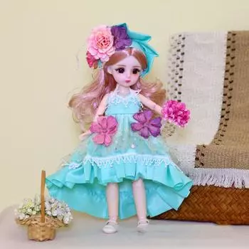 Привлекательные глаза 30 см BJD кукла с одеждой 1/6 SD принцесса макияж шарнирная кукла девочка подарок style 4