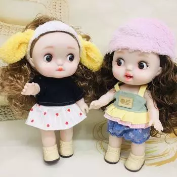 Привлекательные глаза одеваются куклы BJD 1/6 SD макияж шарнирная кукла дети style 1