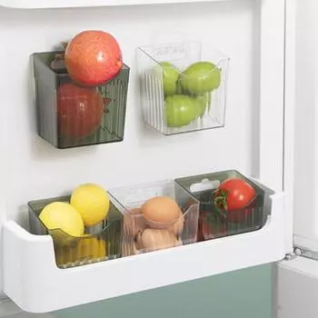 Привлекательный экономящий место секретный ящик для хранения лука и чеснока с большим отверстием, кухонный органайзер-контейнер для общежития, коробка для чеснока белый