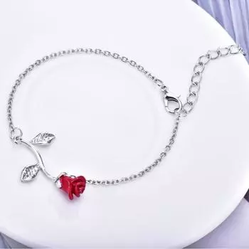 Привлекательный браслет в стиле бохо с цветочным украшением и легким украшением золотистый