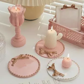 Привлекательный подсвечник, красивая смола, не выцветает B