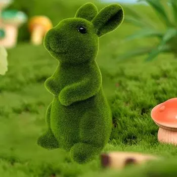 Привлекательный реалистичный трехмерный пасхальный кролик декор для вечеринки настольные сувениры в виде кролика A