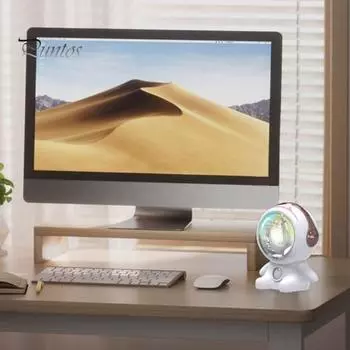 Привлекательный регулируемый угол 2000K, светодиодный светильник на закате, проекционная лампа в форме астронавта, товары для вечеринок белый