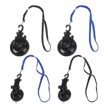 Привязь для купания собак с присоской, поводок для купания домашних животных, регулируемый поводок для собак и кошек, фиксированный страховочный трос для домашних животных S Black S