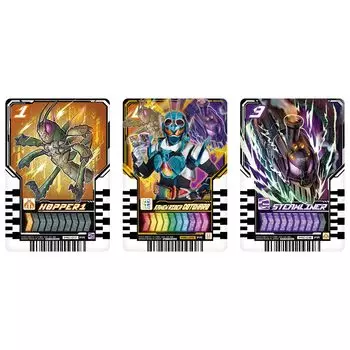 Приз кампании BANDAI Коллекционная карточка Камен Райдер Гатчард Ride Chemie, многоцветная