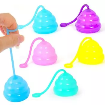 Приз Пастельные какашки с 50 какашками Фестивальный приз Фестивальная лотерея Большой интересный Plaza Спасибо [Фестивальный набор] Свисток йо-йо, детали, Игрушка йо-йо, набор,