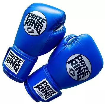 PRIZE Ring Boxing Gloves Blue 8oz RING/Prize “Professional SS” белый