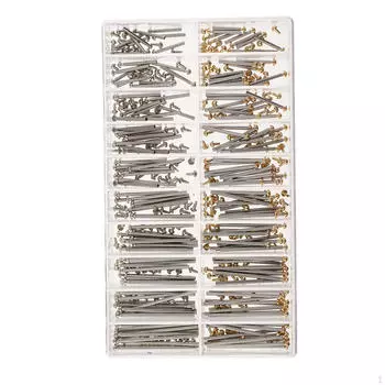 Прижимные стержни фрикционного ремня для часов с заклепками на концах, размер 10 мм