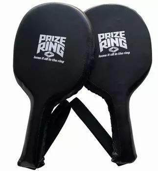 ПРИЗОВОЙ РИНГ боксерские перчатки черные