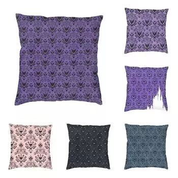 Призрачный плед наволочка спальня гостиная домашний декор дом с привидениями узор наволочка 40x40cm