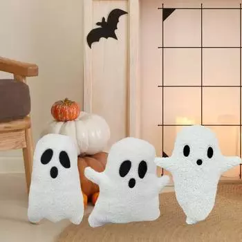 Призрак плюшевая игрушка Хэллоуин декоративная подушка для домашнего дивана-кровати Призрак плюшевый праздничный реквизит для вечеринки A