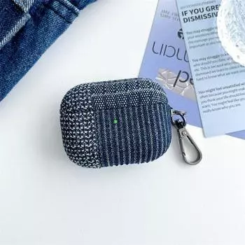 Pro2 Apple Wireless Bluetooth Headset Case AirPods Three Generation Personality Shatter-resistant Hard Box Huaqiang North Five Generation Fashion Airpods Pro Transvertical Denim