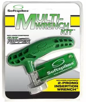 Pro Active Softspikes Spike Wrench and 2 Pin Wrench Combo