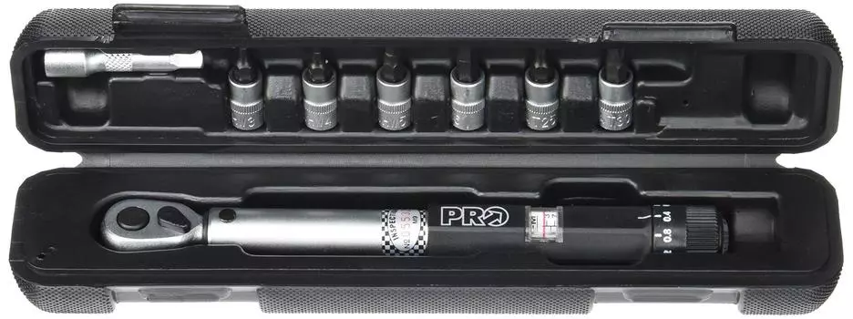 PRO Adjustable Torque Wrench 3-15Nm чёрный