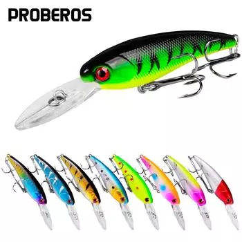 PRO BEROS Minnow Пластиковая жесткая приманка 9 см / 7,28 г Приманка Bionic Bait