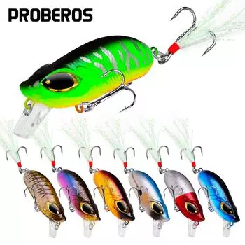 PRO BEROS Приманка Minnow Bait 5,5 см 8 26 г Бионическая пластиковая приманка 7 цветов