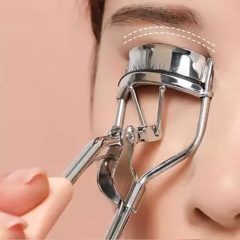 Профессиональные щипцы для завивки ресниц, инструмент для завивки глаз, косметический зажим с удобной ручкой (Розовый, синий) Делает глаза открытыми и приподнятыми