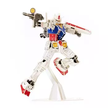 PRO Gundam Mobile Suit Gundam Paper 3D 3D Puzzle DIY Craft Kit A perfect paper puzzle for boys who like Gunpla and plastic or as a gift for adults as