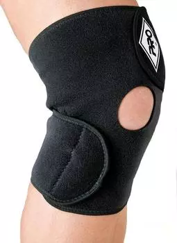 PRO Supporter Knee Support Wrap Type для левого и правого использования Super Pro Knee Support Free Size 20180 чёрный