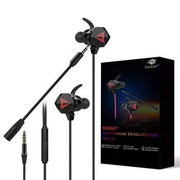 Pro V7 Игровые наушники с микрофоном для игр Проводные игровые наушники Наушники PS5 Binaural Surround Black Nintendo Switch Дом Работа Удаленная работа